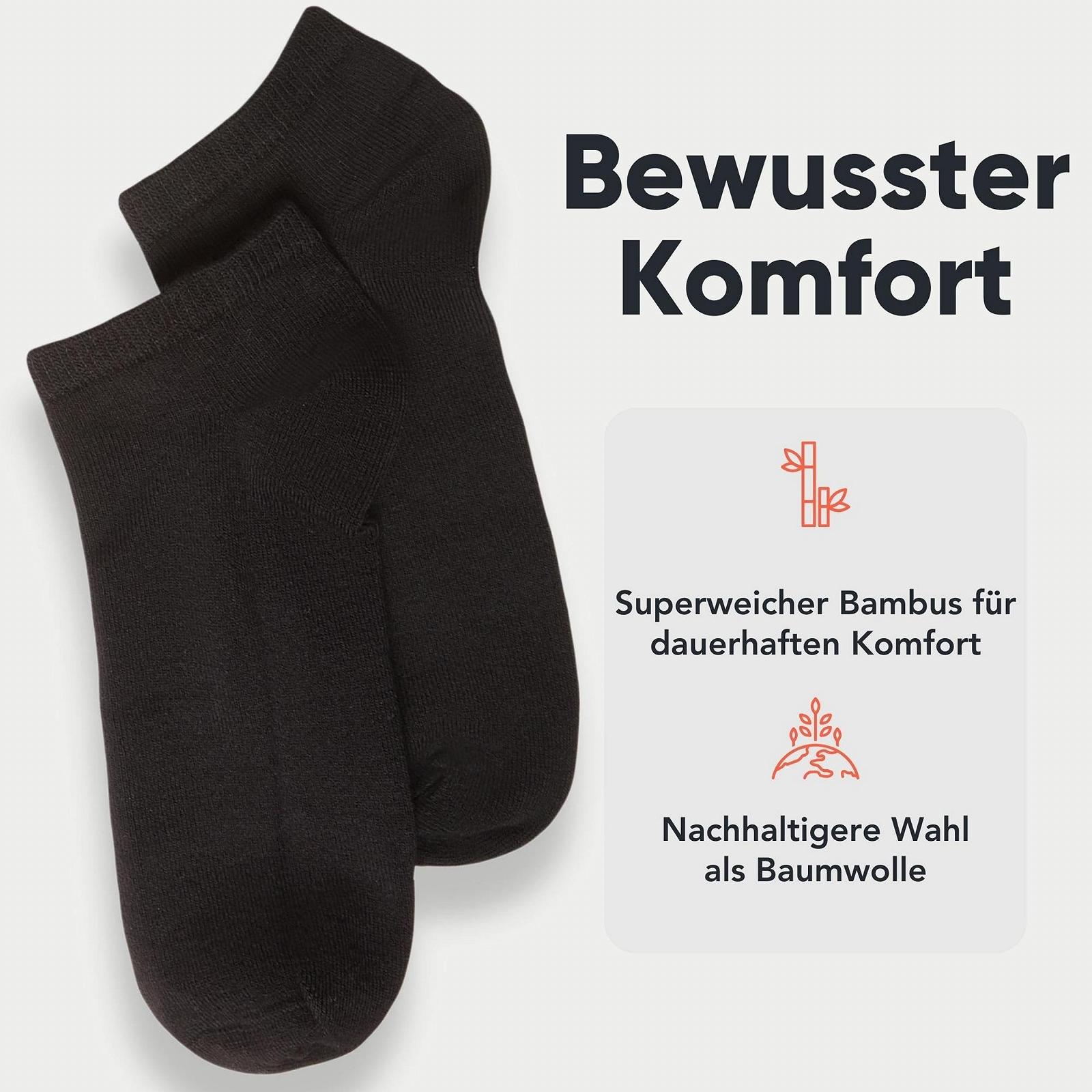 Носки-следки FM London Bamboo для женщин, 6 пар, фото №2