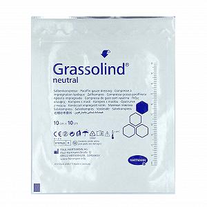 Повязка атравматическая мазевая Grassolind Neutral 10 Х см 1 шт PS synthetic.ua - Фото 1