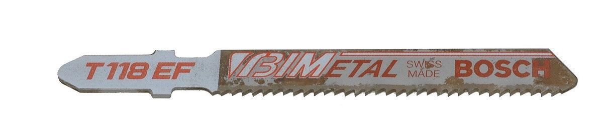 Пілка для Bosch T118EF 5шт по металу 2608634504 арт.pilset037, фото №1 Пілка для Bosch T118EF 5шт по металу 2608634504 арт.pilset037, фото №1