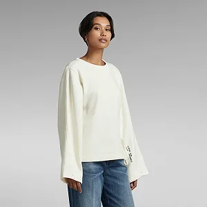 Женский свитер G-Star RAW Adjustable Sleeve Cropped Sweat - XS цена на synthetic.ua - Фото 1 Женский свитер G-Star RAW Adjustable Sleeve Cropped Sweat - XS synthetic.ua - Фото 1