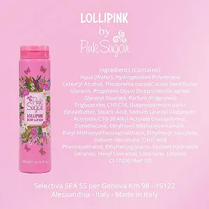 Молочко для тела Pink Sugar Lollipink Нежное и Легкое с изысканной обволакивающей эссенцией, 200 мл synthetic.ua - Фото 1
