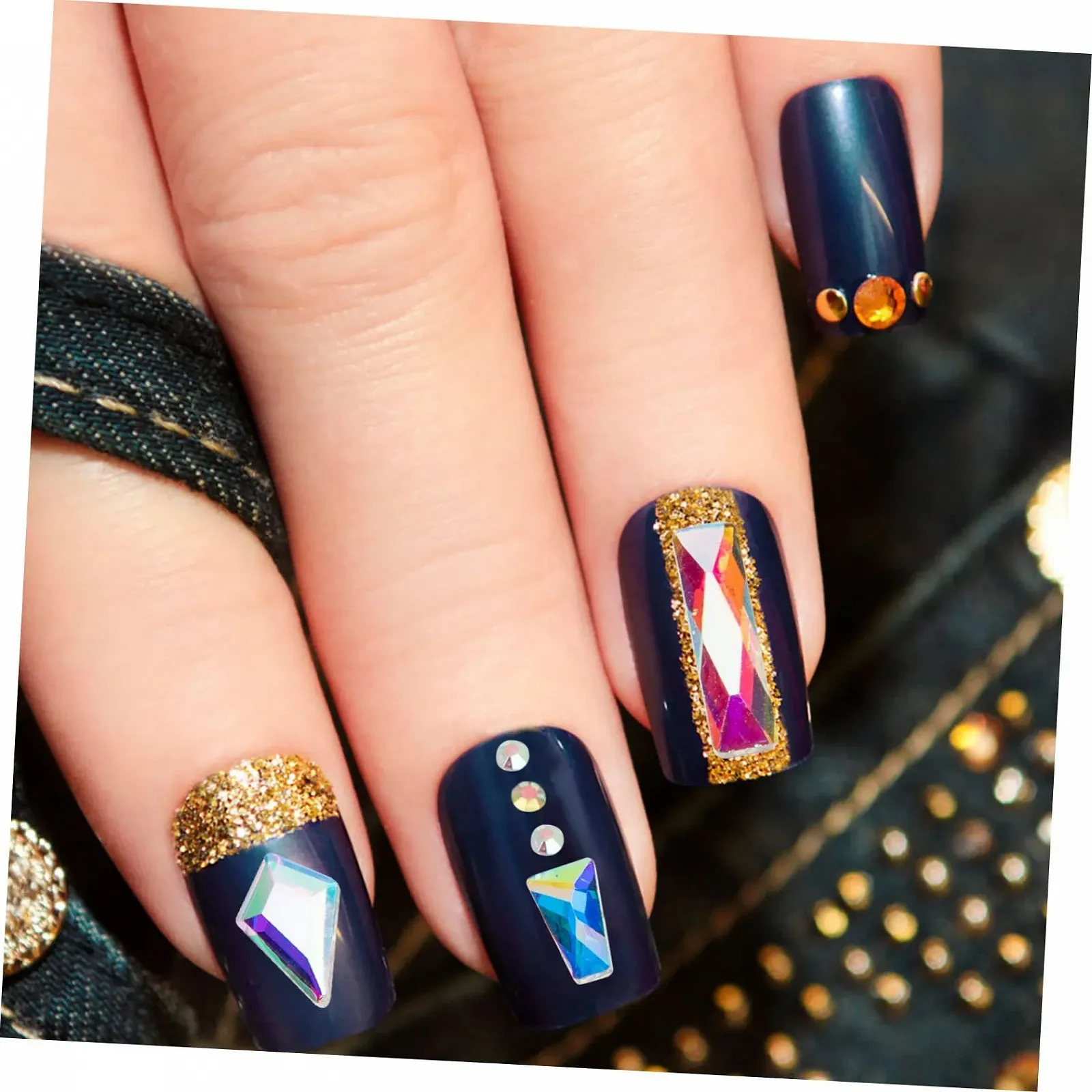 Стрази Housoutil прикраси компактні та штучних нігтів, фото №9