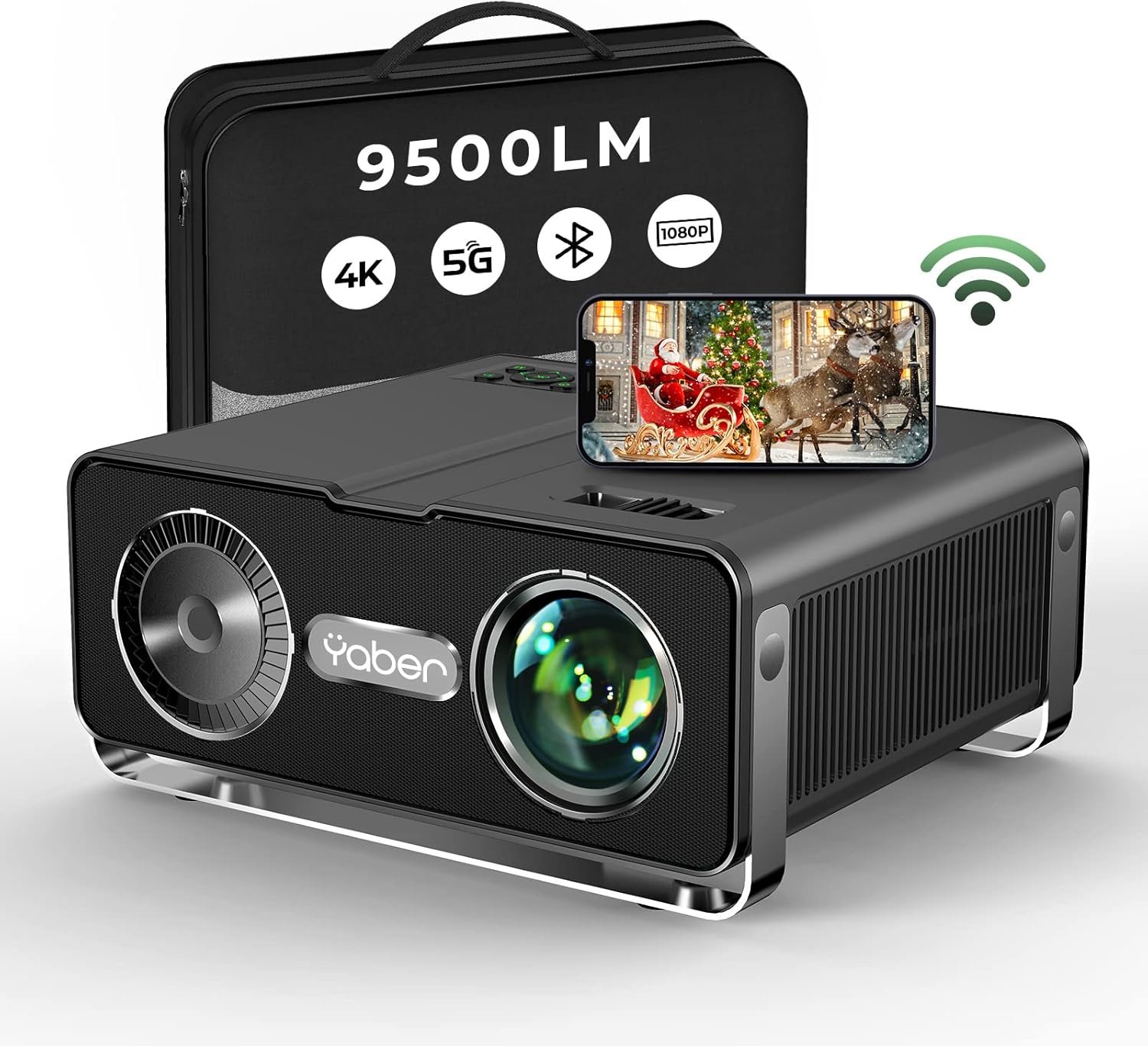 Проектор YABER V10 Full HD Wi-Fi Bluetooth, фото №1
