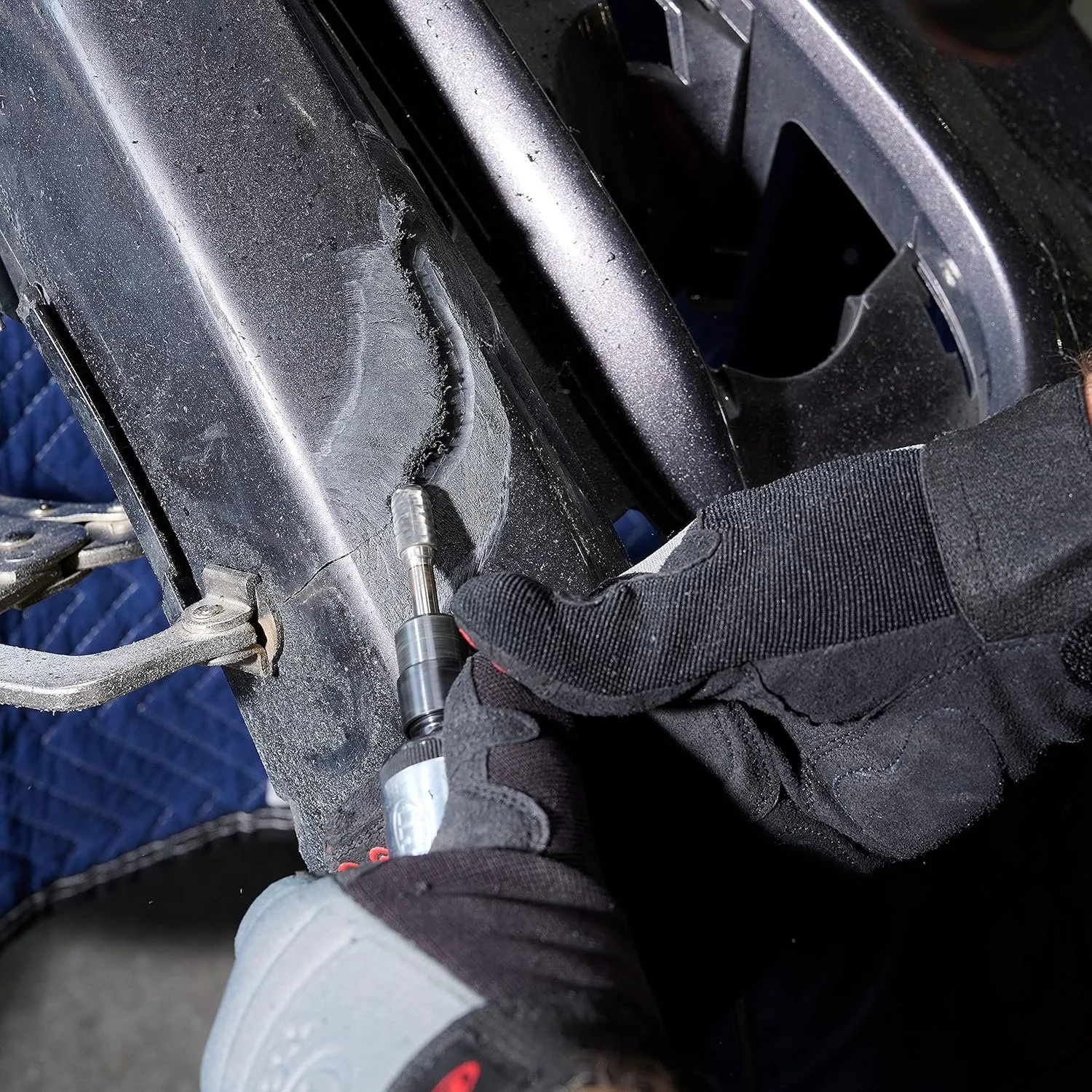 Пневматична шліфувальна машина Ingersoll Rand 307B-M Сріблястий, фото №6 Пневматична шліфувальна машина Ingersoll Rand 307B-M Сріблястий, фото №6