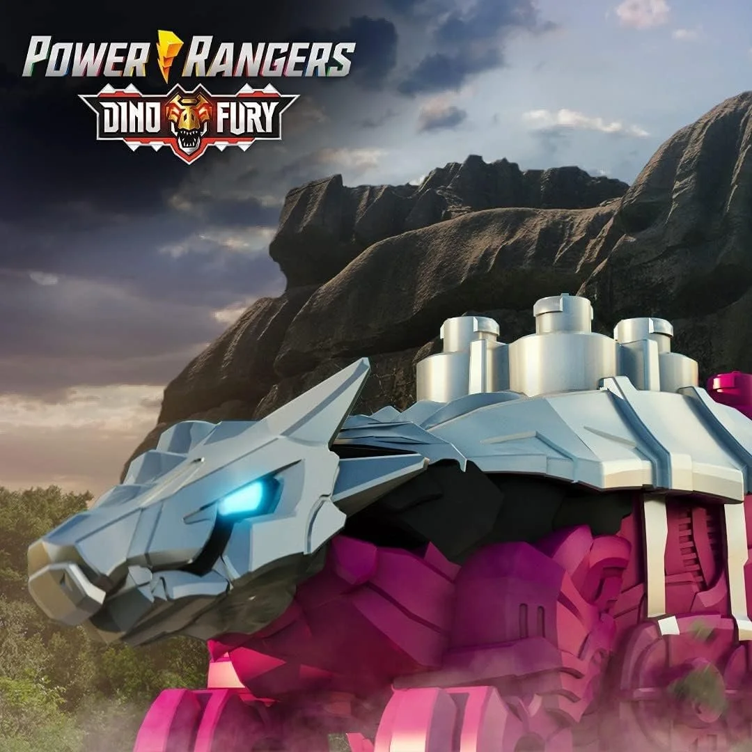 Игрушка Power Rangers Dino Fury Ankylo Hammer and Tiger Claw Zord для детей от 4 лет, фото №5