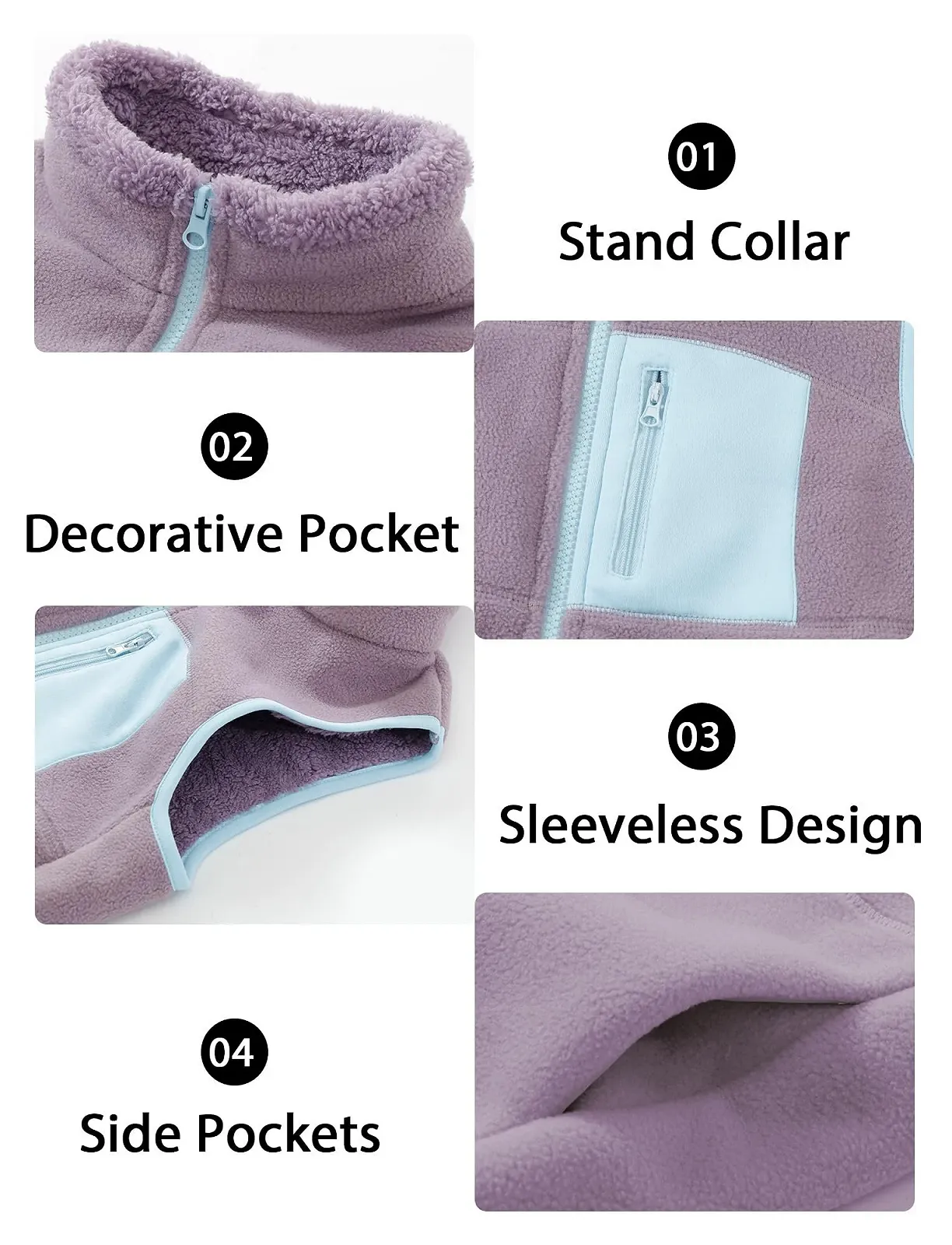 Жилет Happy Cherry Флісовий Дитячий для Хлопчиків та Дівчаток, фото №4 Жилет Happy Cherry Флісовий Дитячий для Хлопчиків та Дівчаток, фото №4