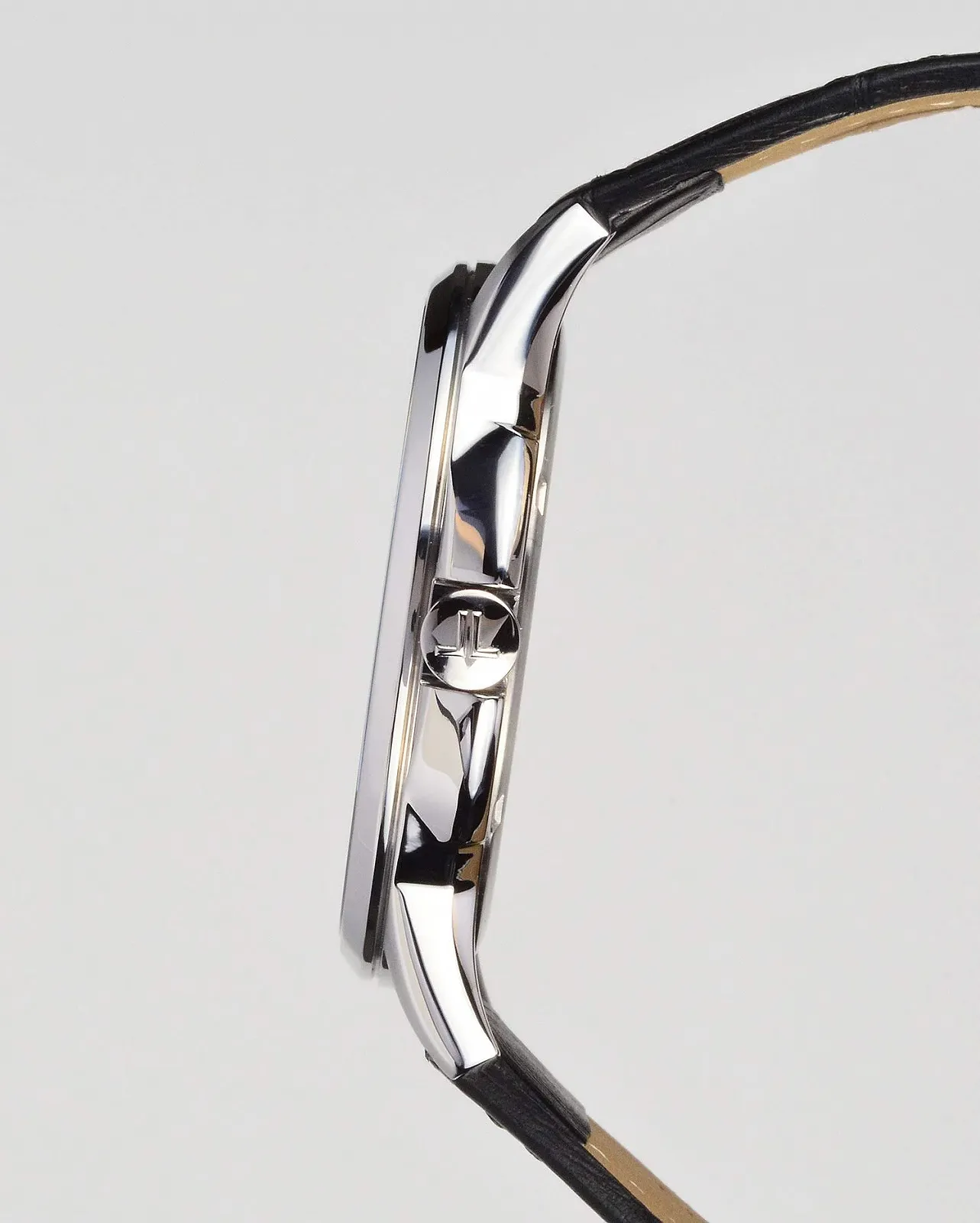 Часы JACQUES LEMANS Sydney 1-1540A Мужские Кожаный ремешок Нержавеющая сталь, черный/черный, размер Unit, Modern, фото №3