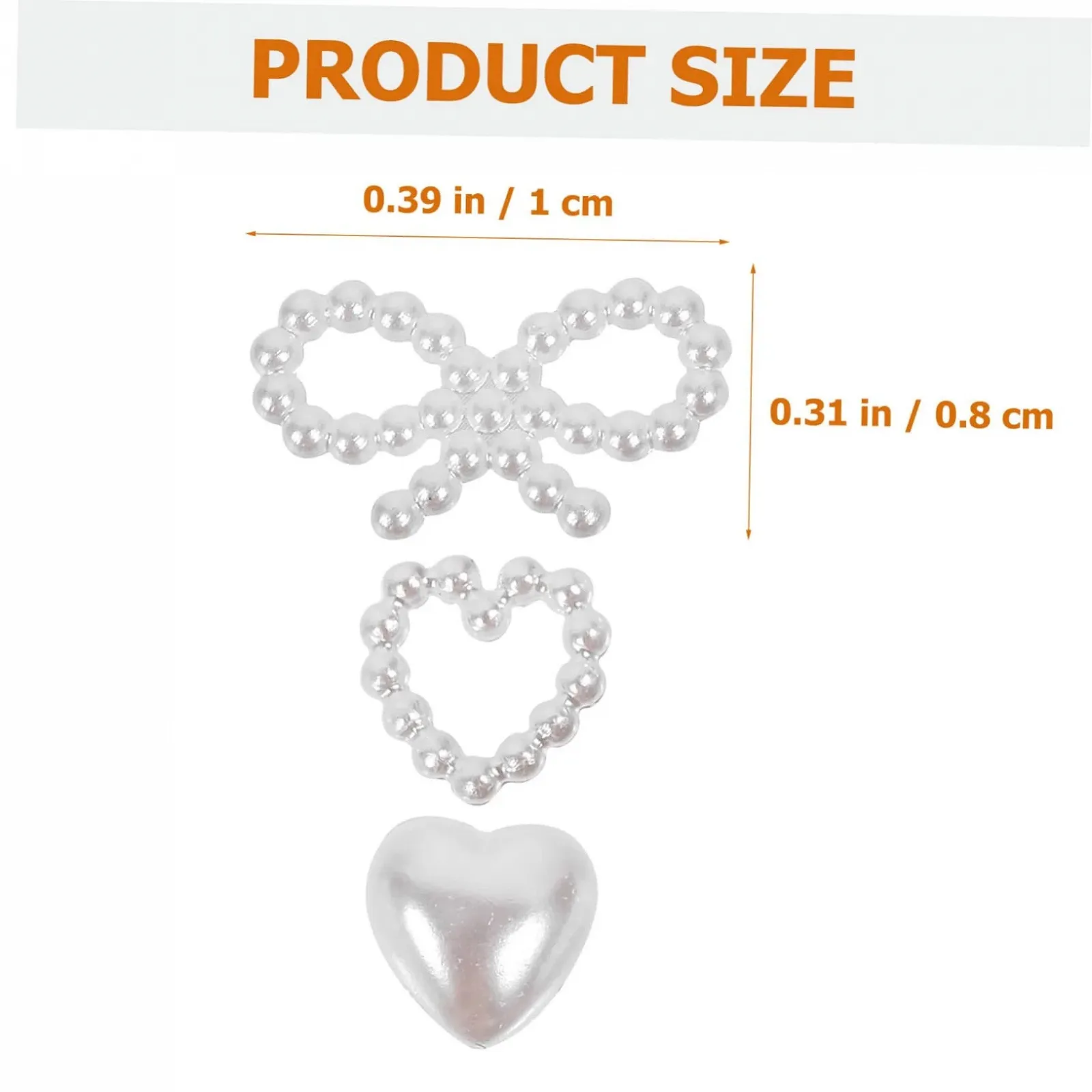 Набор для декора ногтей FRCOLOR Серебряные плоские стразы для лица, блестки, аксессуары для DIY дизайна ногтей, украшения для ногтей, ювелирные изделия, аксессуары для ногтей, белые жемчужины, фото №2