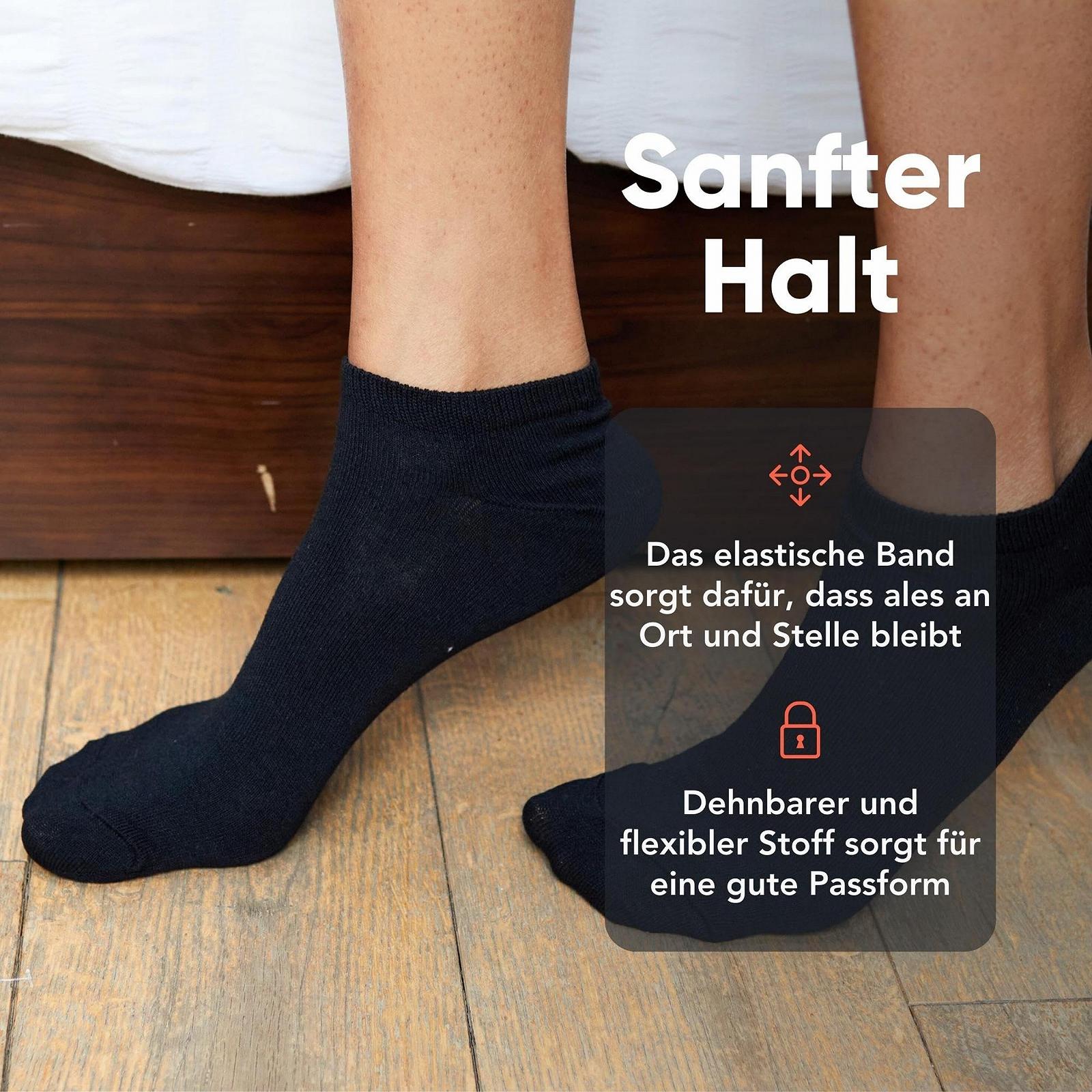 Носки-следки FM London Bamboo для женщин, 6 пар, фото №4