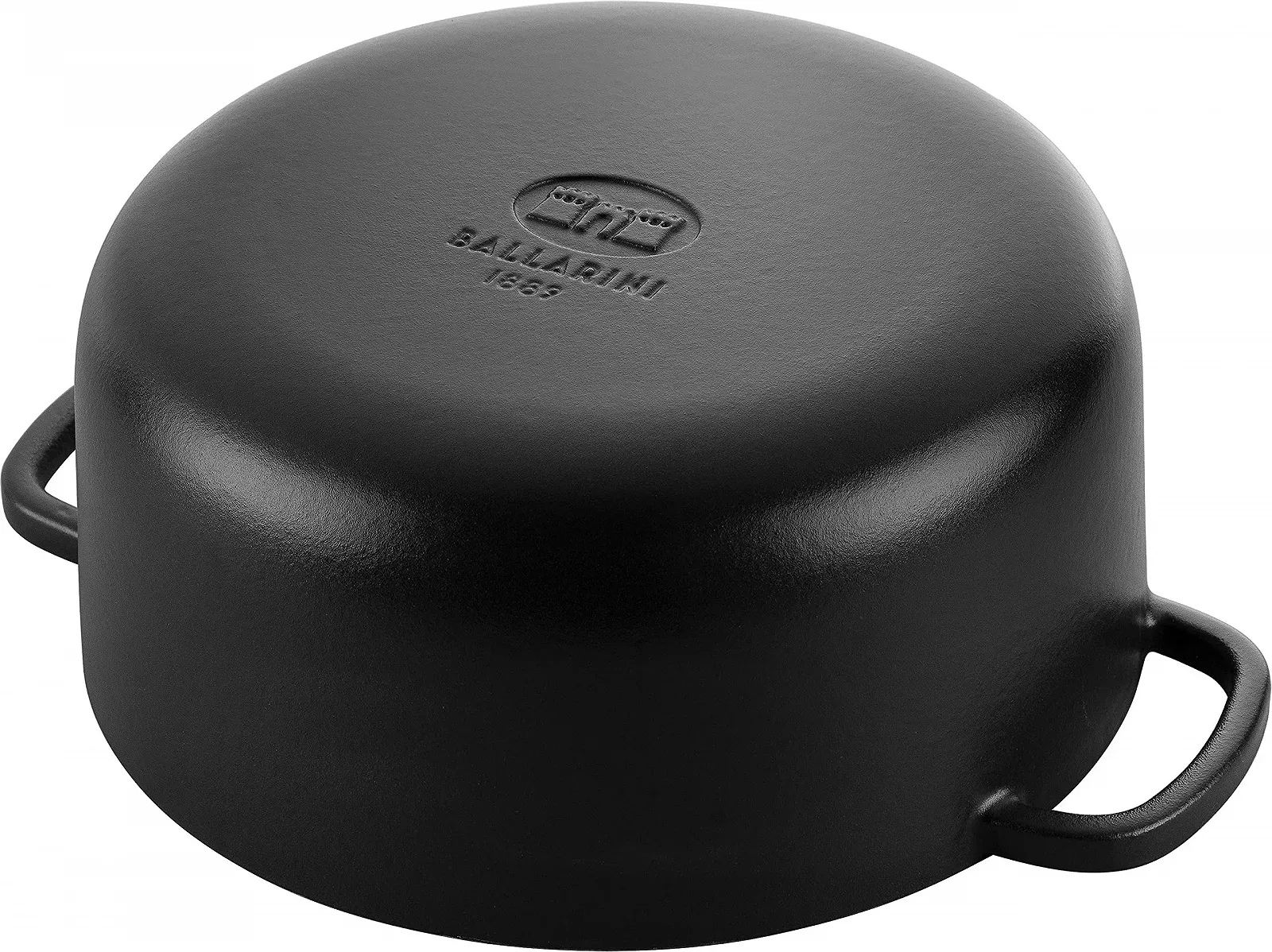 Каструля-жаровня BALLARINI Bellamonte чавунна емальована кругла 26 см 5.5 л Чорна, фото №4 Каструля-жаровня BALLARINI Bellamonte чавунна емальована кругла 26 см 5.5 л Чорна, фото №4