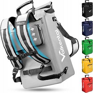 Велосипедна сумка Valkental 23L світловідбиваюча Gray - Фото 1
