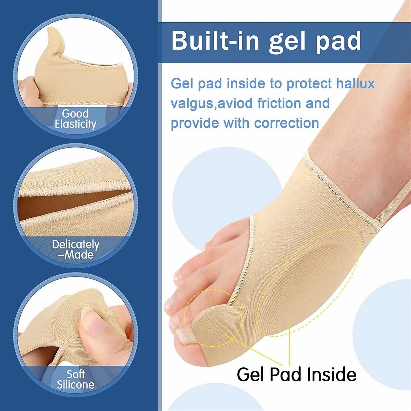 Роздільник для пальців ніг при перекриванні, ортопедична шина для великого пальця стопи, фото №3 Роздільник для пальців ніг при перекриванні, ортопедична шина для великого пальця стопи, фото №3