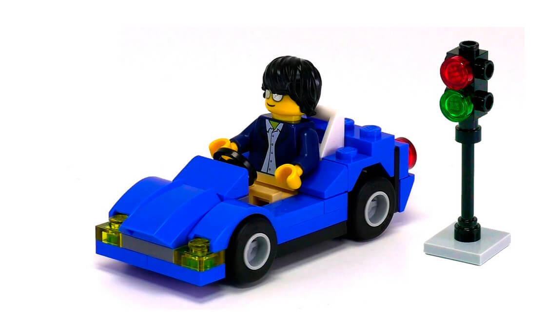 Детский конструктор LEGO City Спортивная машина (30349), фото №2