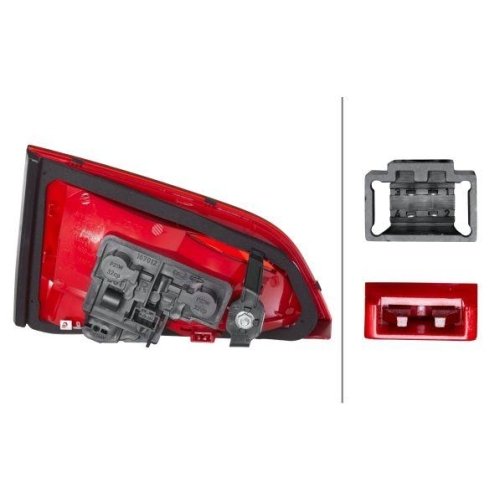 Фонарь задний HELLA 2TZ 009 687-101 для AUDI VW правый, фото №2