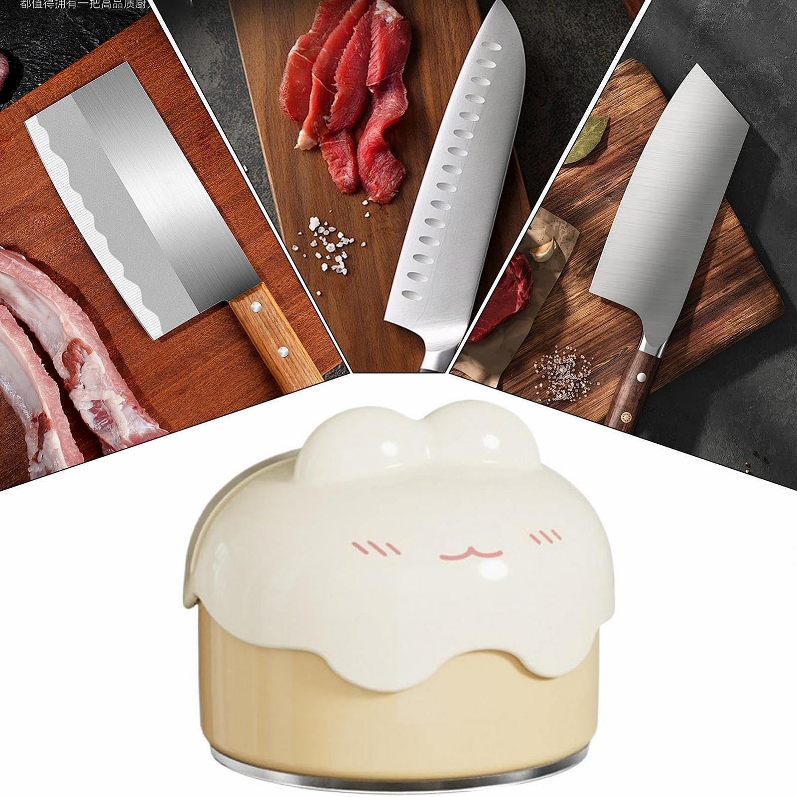 Точилка для ножей и ножниц Ручная с вакуумной присоской вольфрамовая сталь, фото №4