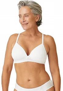 Бюстгальтер-футболка Naturana® Soft Bra без кісточок із чашкою широкі бретелі Cup Size A–D - Фото 1