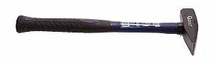 Слесарный молоток Geko G72265 500 г, рукоятка из стекловолокна TPR, черный - Фото 1