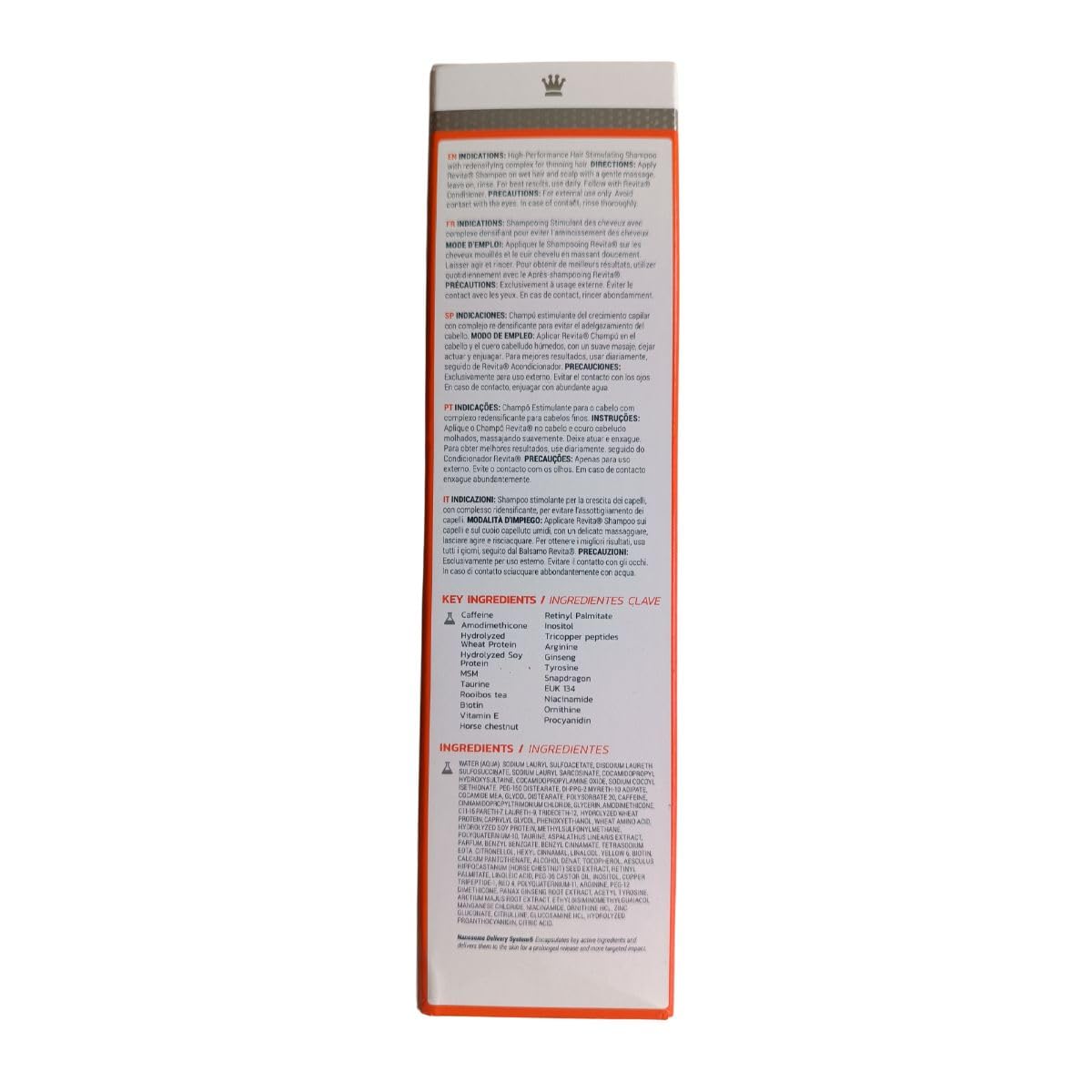 Шампунь Revita Anti-Hair Loss 205мл, фото №3