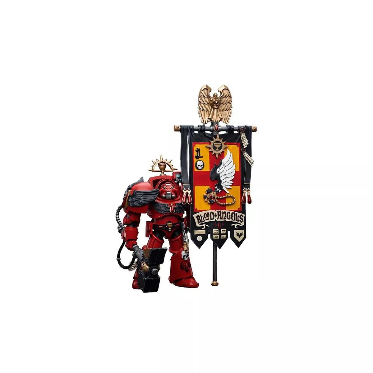 Фигурка JOYTOY WH 40K Blood Angels Assault Terminators Brother Leonid 1/18, фото №1