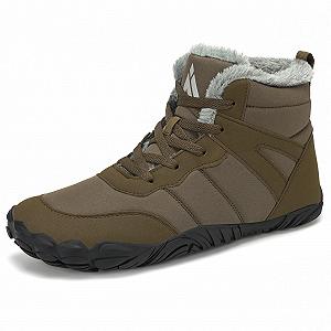 Зимние ботинки Mishansha Barefoot для мужчин и женщин, утепленные, удобные, нескользящие, размер 36-48 - Фото 1