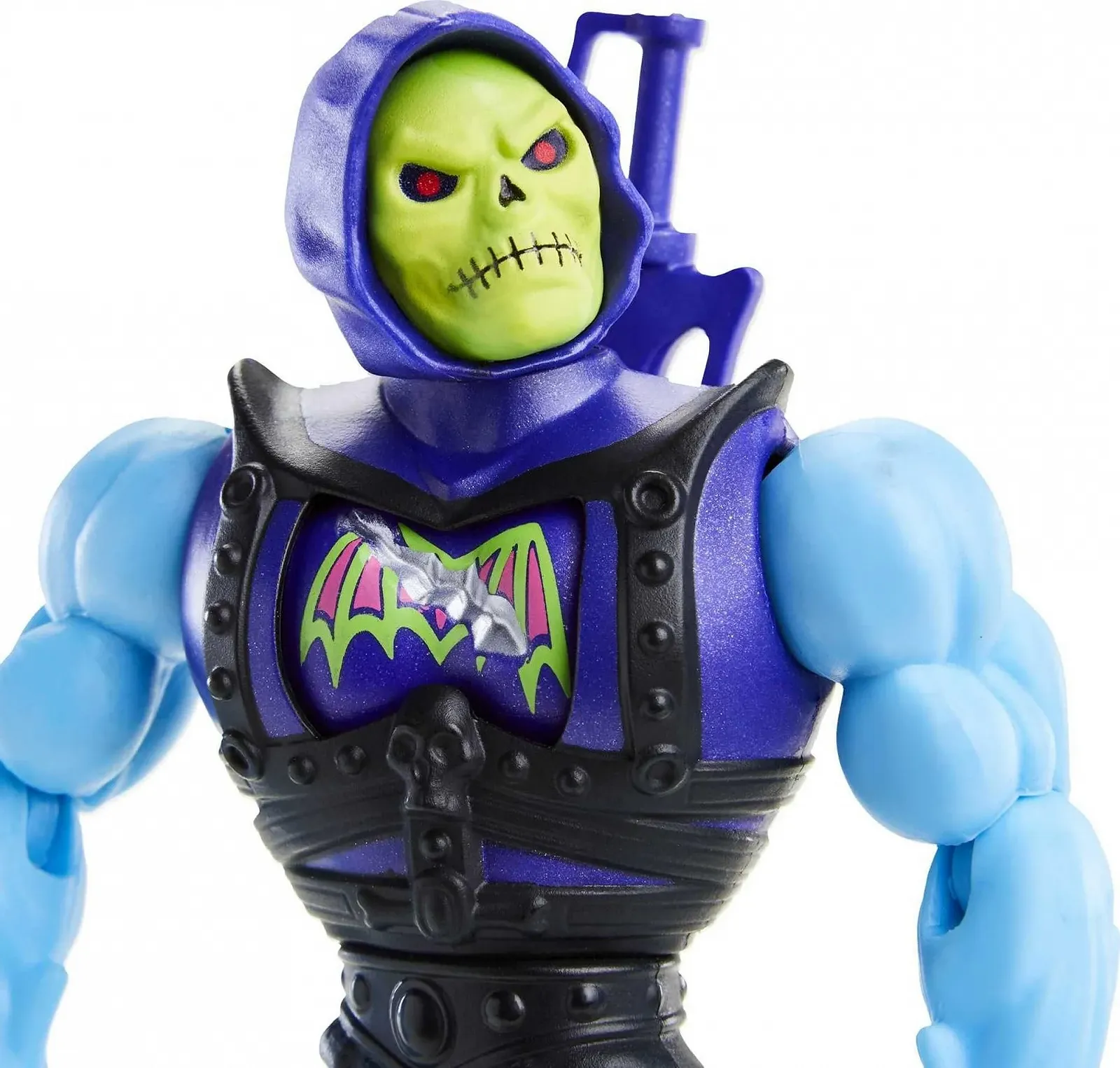 Екшн-фігурка Masters of the Universe Origins Deluxe Skeletor GVL77 14 см, фото №4