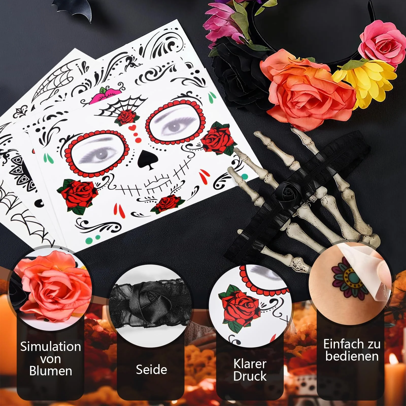 Обруч Цветы, фото №3