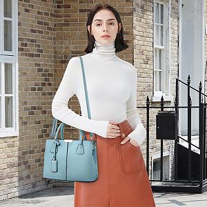 Сумка З ручкою POSSOBAG Елегантна Містка Штучна шкіра Синій synthetic.ua - Фото 1