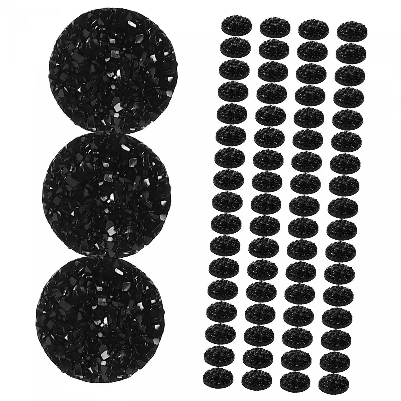 Стрази Мікс DECHOUS 400 штук, опалітові, для манікюру, фото №3