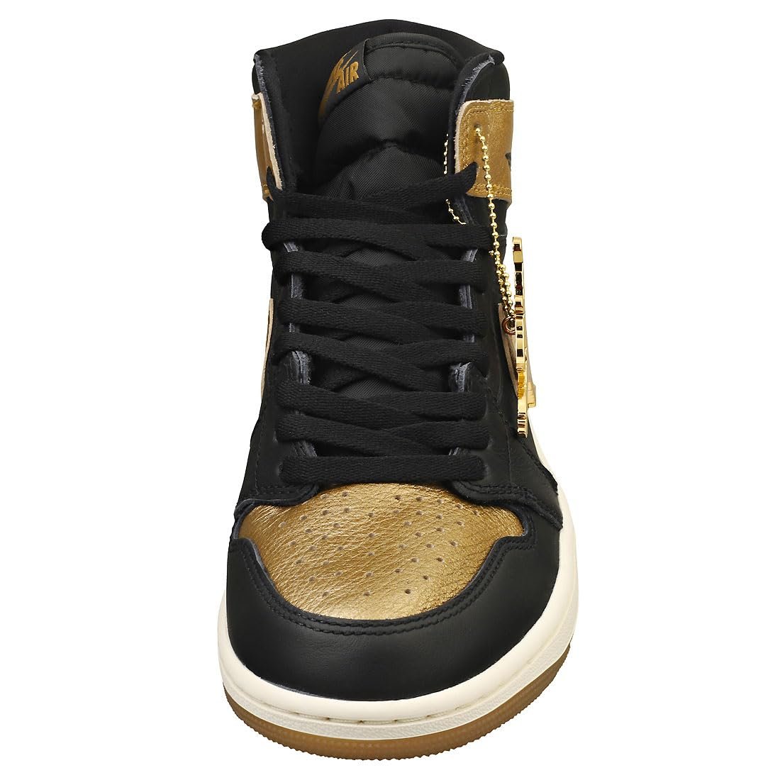 Кросівки Air Jordan 1 Retro High OG Yellow Ochre Black/Sail/Metallic Gold, фото №3