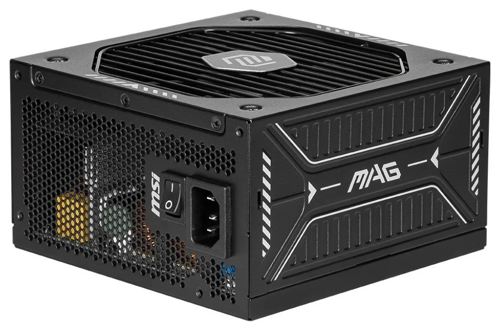 Модульний блок живлення MSI MAG A750GLS PCIE5 / 750W / ATX 3.1 / PCIe 5.1 / 80 PLUS Gold / Чорний, фото №1 Модульний блок живлення MSI MAG A750GLS PCIE5 / 750W / ATX 3.1 / PCIe 5.1 / 80 PLUS Gold / Чорний, фото №1