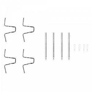 Комплект аксессуаров, тормозные колодки BOSCH 1 987 474 062 для, задняя ось synthetic.ua - Фото 1