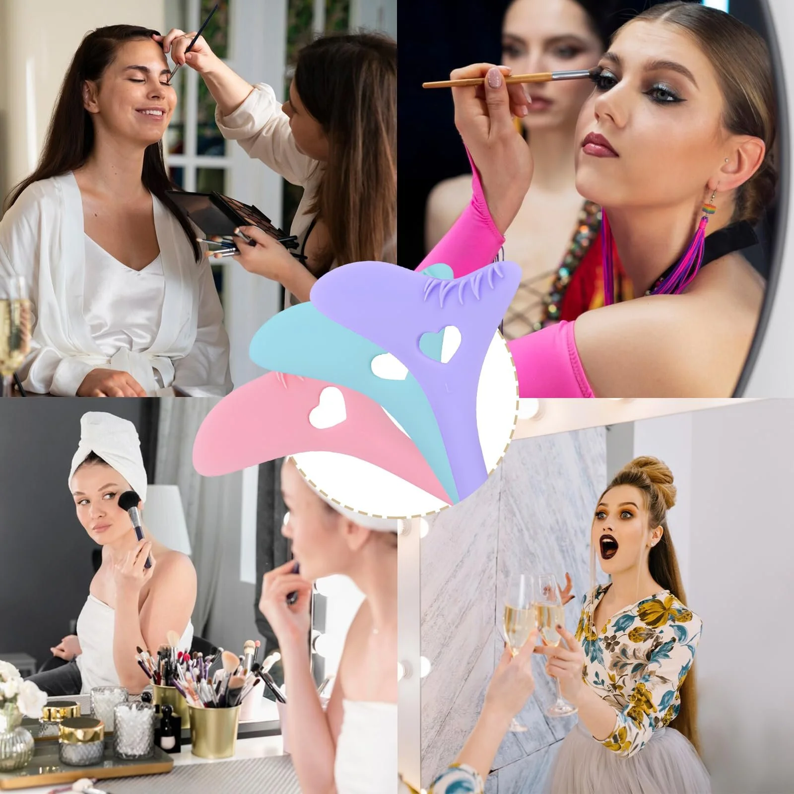 Трафарет для подводки силиконовый Multi Purpose Eyeliner Stencil Set, фото №6 Трафарет для подводки силиконовый Multi Purpose Eyeliner Stencil Set, фото №6