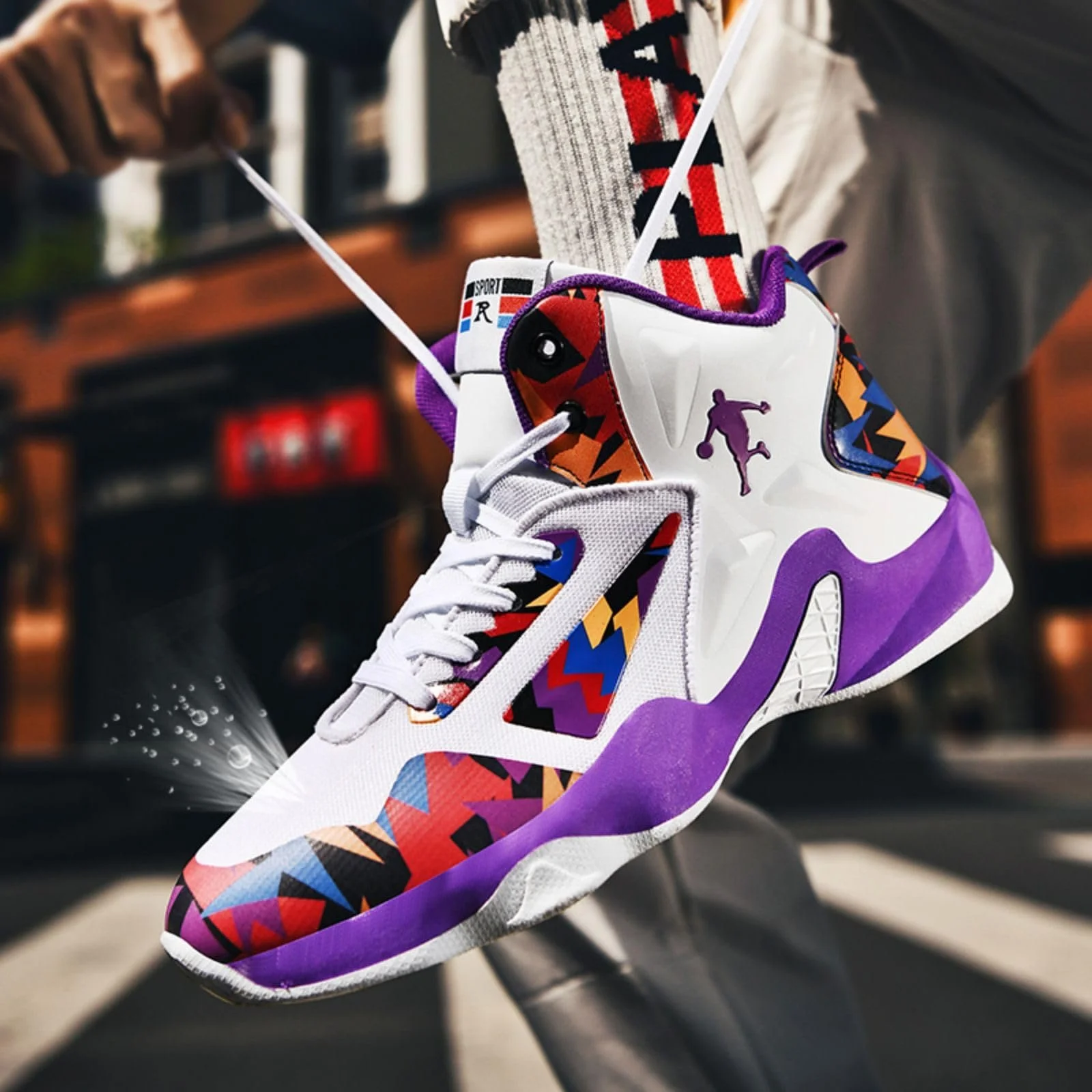 Высокие баскетбольные кроссовки, фото №6