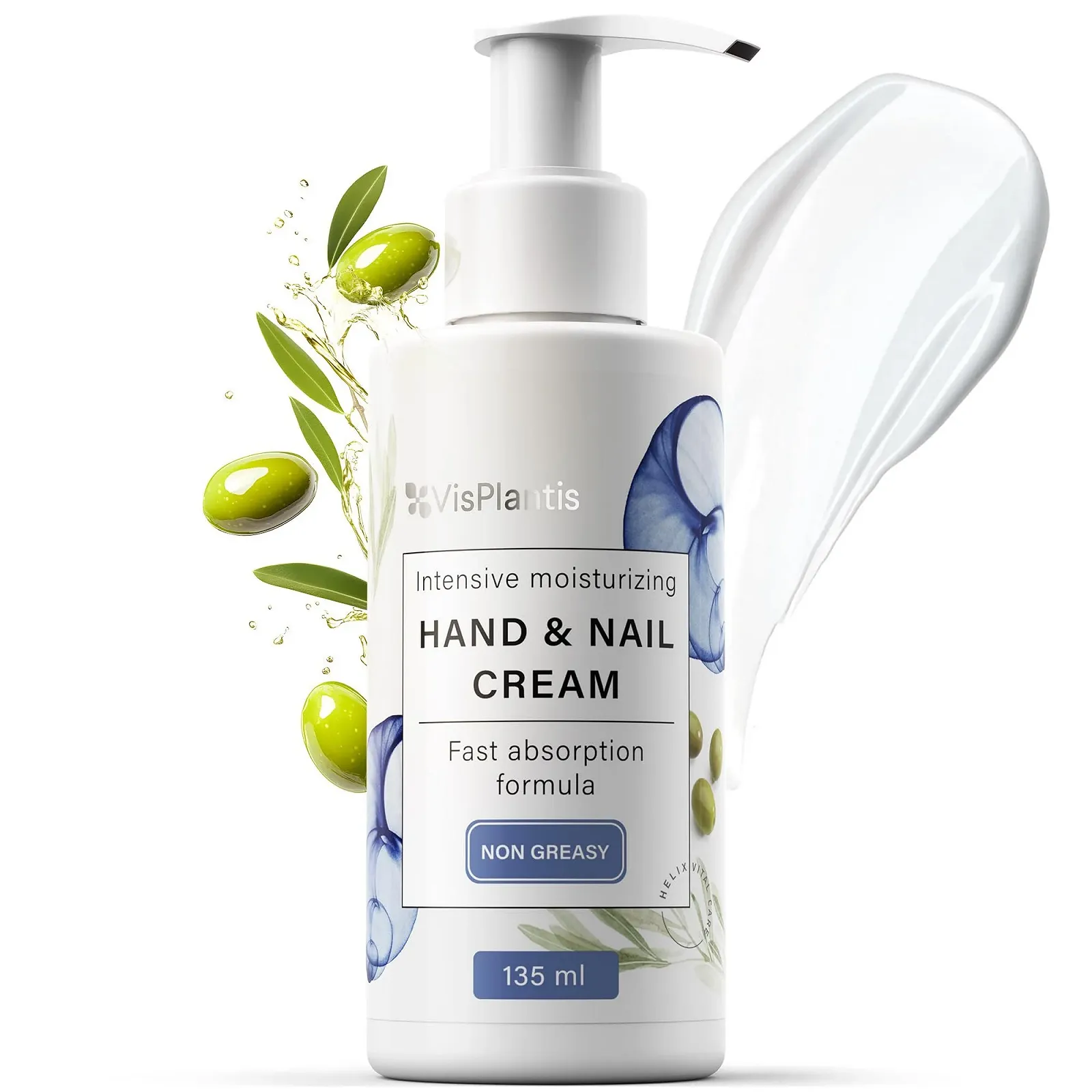 Крем для рук та нігтів Vis Plantis з слизом равлика, оливковою олією та сечовиною 135 мл, фото №8 Крем для рук та нігтів Vis Plantis з слизом равлика, оливковою олією та сечовиною 135 мл, фото №8