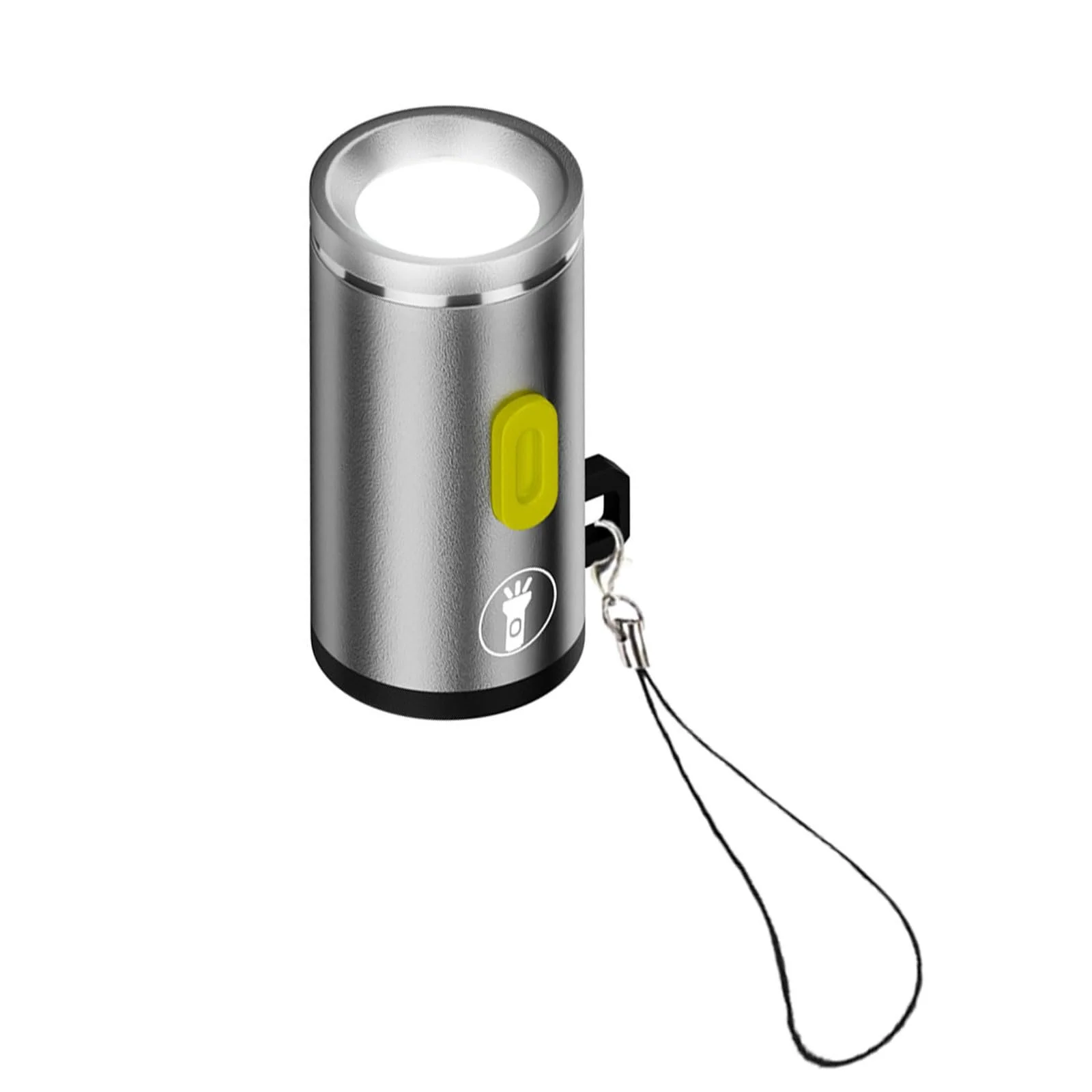 Компактний ліхтарик Type C з високою яскравістю Маленький світлодіодний для активного відпочинку на природі Кемпінговий Акумуляторний, фото №7