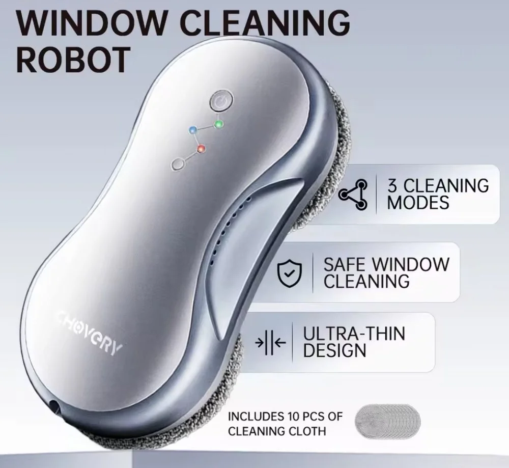 Робот для мойки окон CHOVERY Ultra Thin Robot 2026 New Version, фото №1
