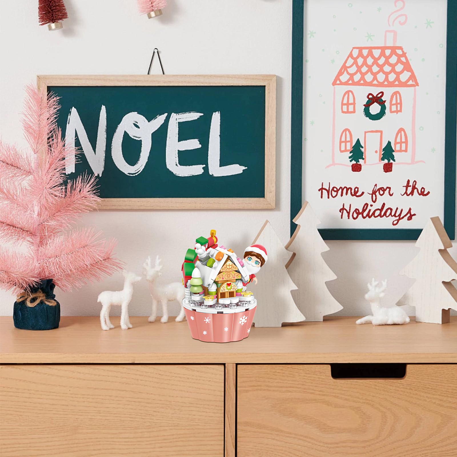 Блоки TSLBW Christmas Mini Blocks з LED світлом (A), фото №3