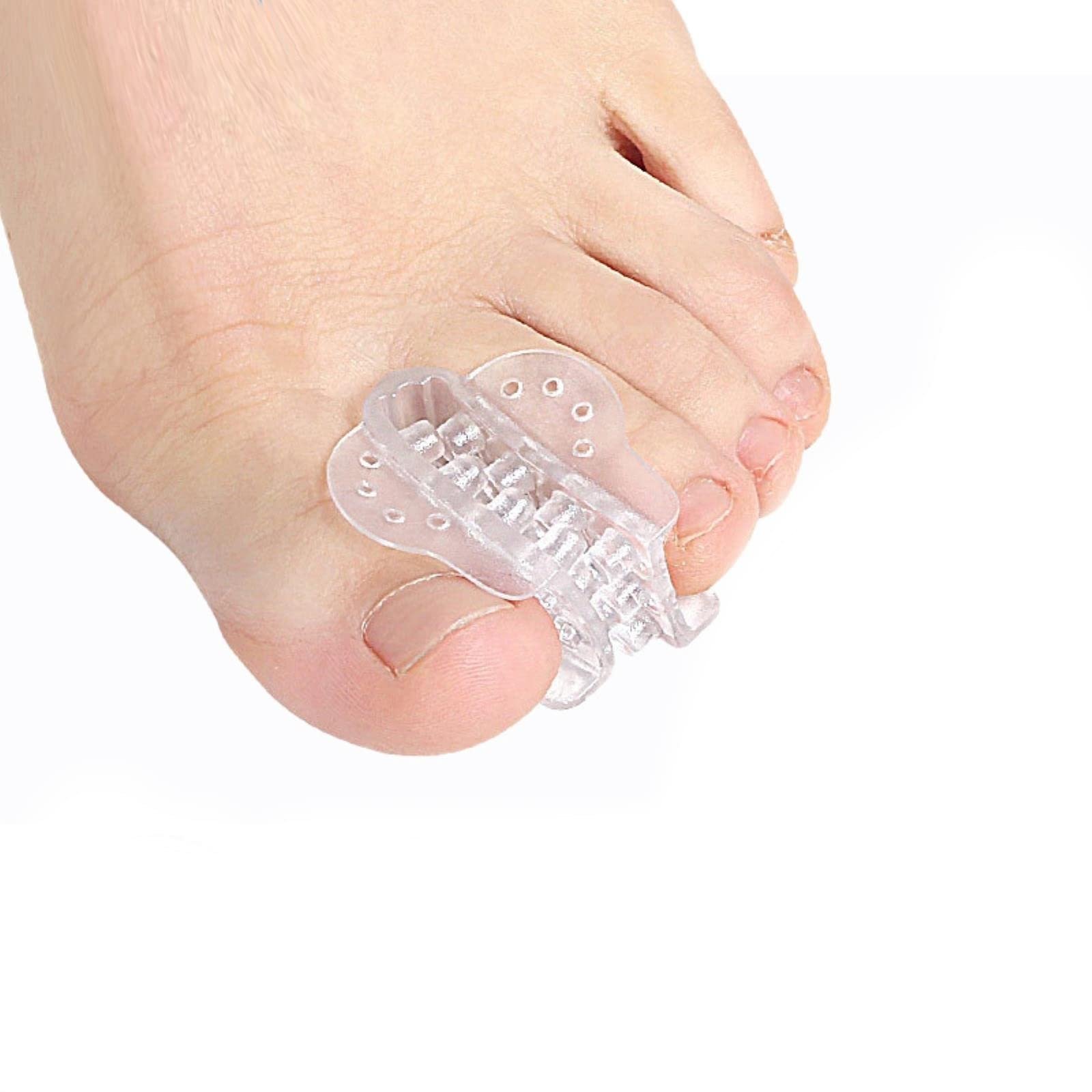 Роздільники для пальців гелеві 2/4 шт. для корекції вальгусної деформації та відновлення оригінальної форми, фото №1 Роздільники для пальців гелеві 2/4 шт. для корекції вальгусної деформації та відновлення оригінальної форми, фото №1
