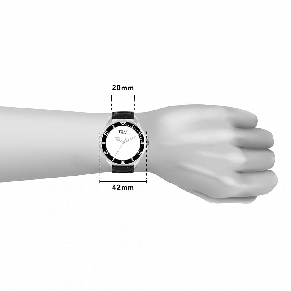Мужские часы Toff London Custom Design 42 мм Коричневый Немецкая овчарка, фото №6