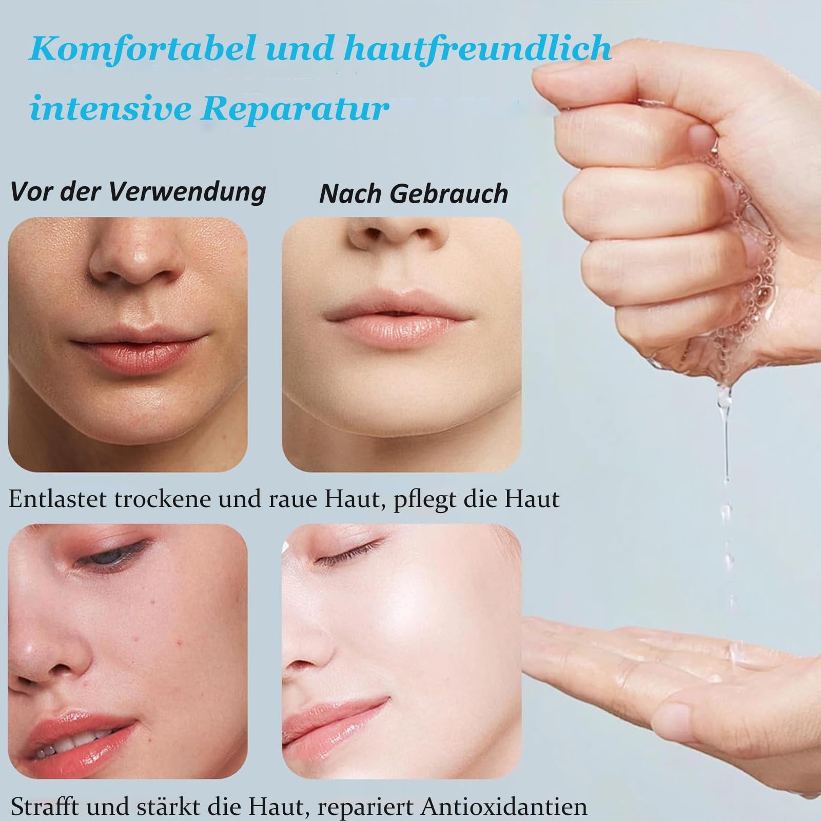 Маска Soleneva Collagen, нічна маска з колагеном та гіалуроновою кислотою, зволожуюча (6 шт), фото №3