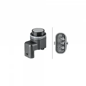 Датчик парктроника HELLA 6PX 358 141-841 VW с обеих сторон внутренний спереди - Фото 1