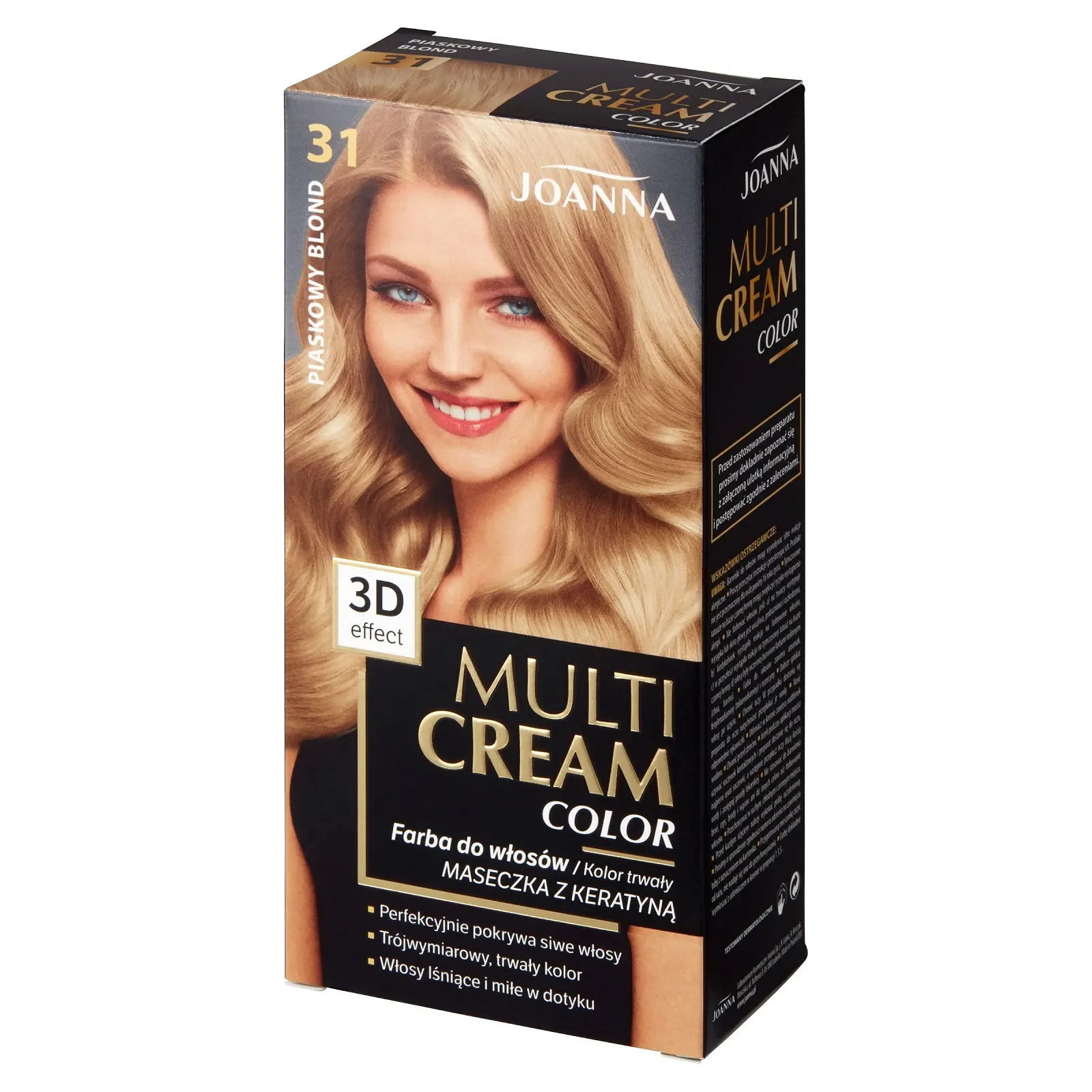 Краска для волос Joanna Professional Multi Cream Color Sandblond 31, фото №3 Краска для волос Joanna Professional Multi Cream Color Sandblond 31, фото №3