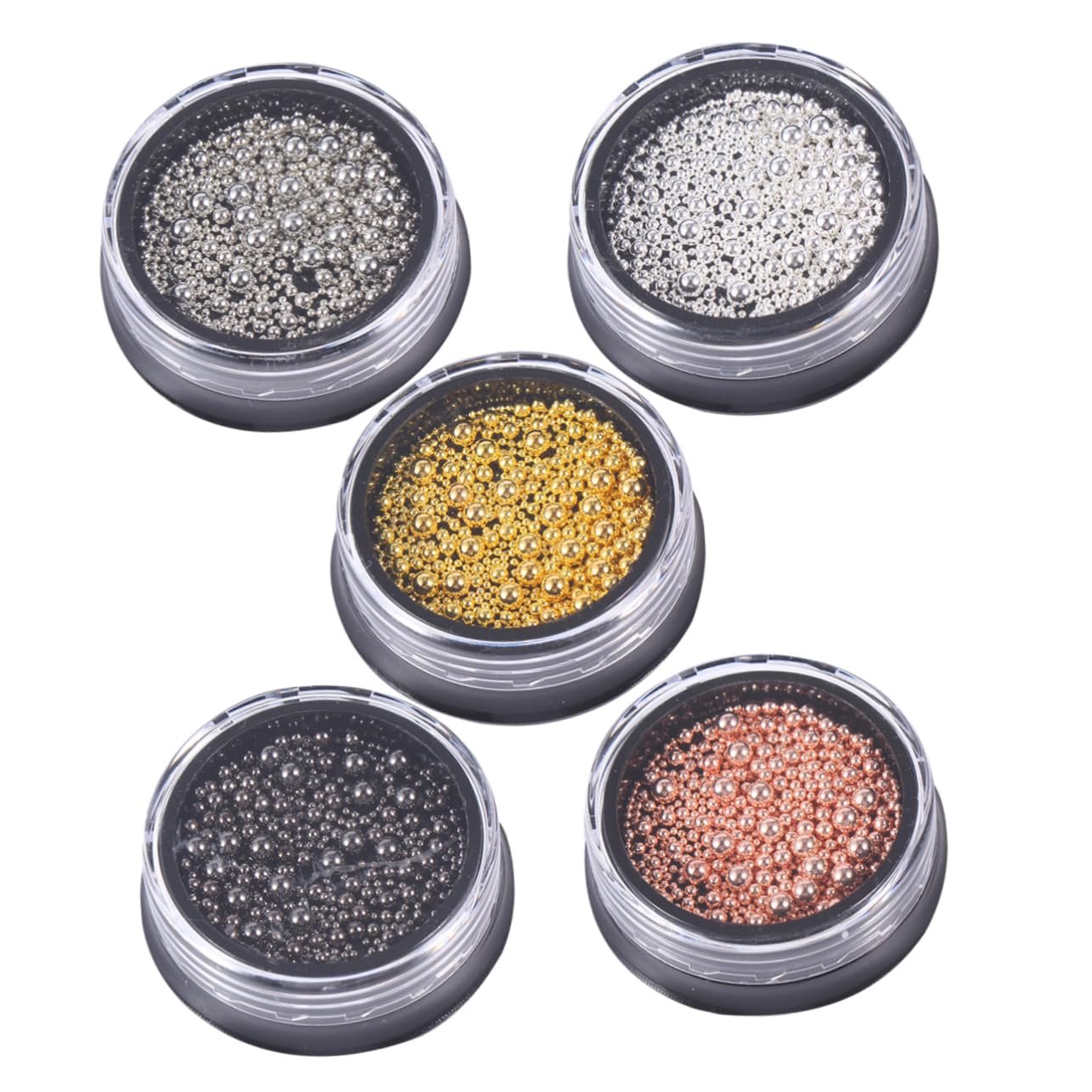 Металеві намистини для нігтів, фото №1