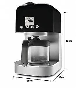 Капельная кофеварка Kenwood kMix 0.84 л 6 чашек Черная synthetic.ua - Фото 1