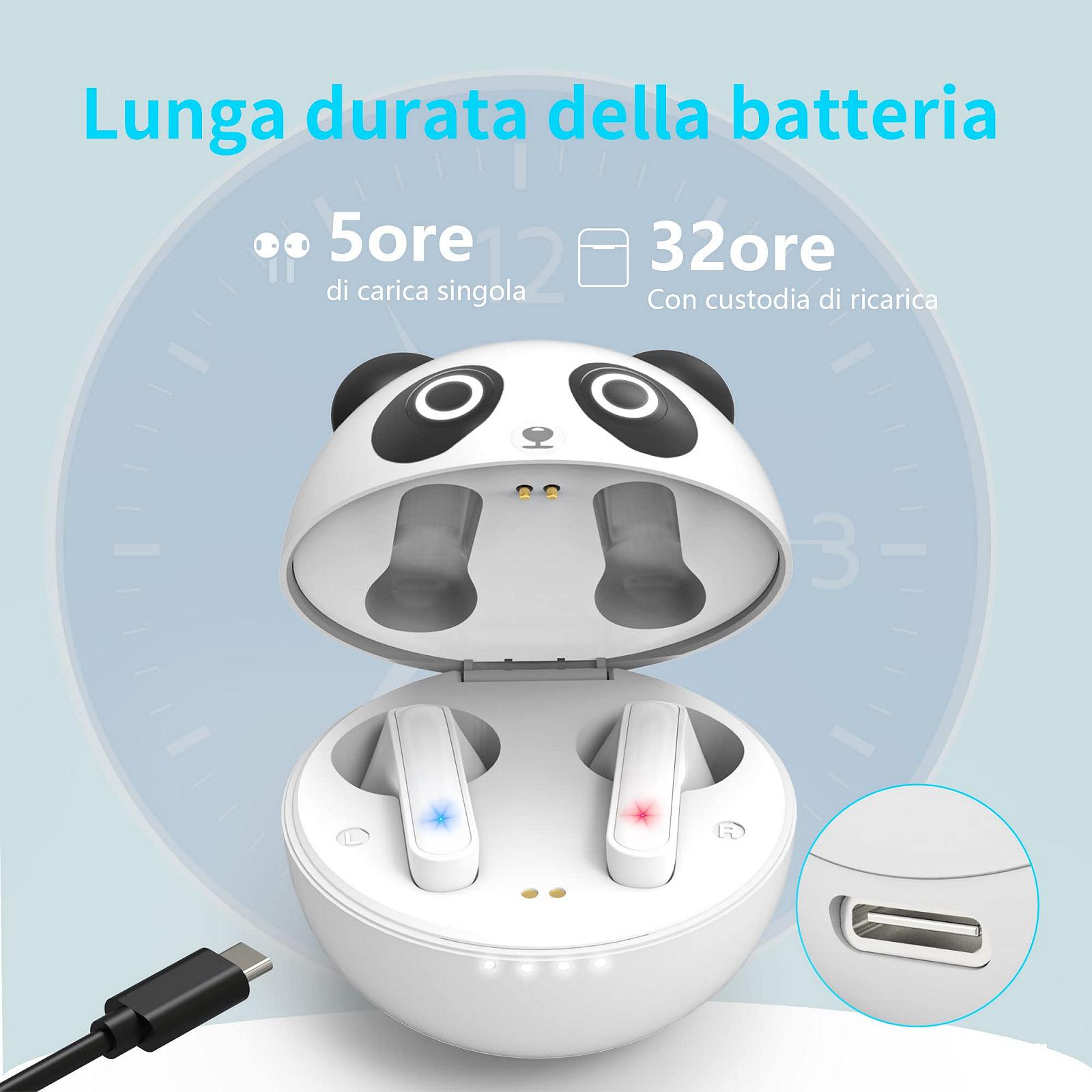 Наушники Amaface Bluetooth Mini Bluetooth 5.0 32 часа воспроизведения USB C IPX5 стерео Спортивные Работа, фото №2