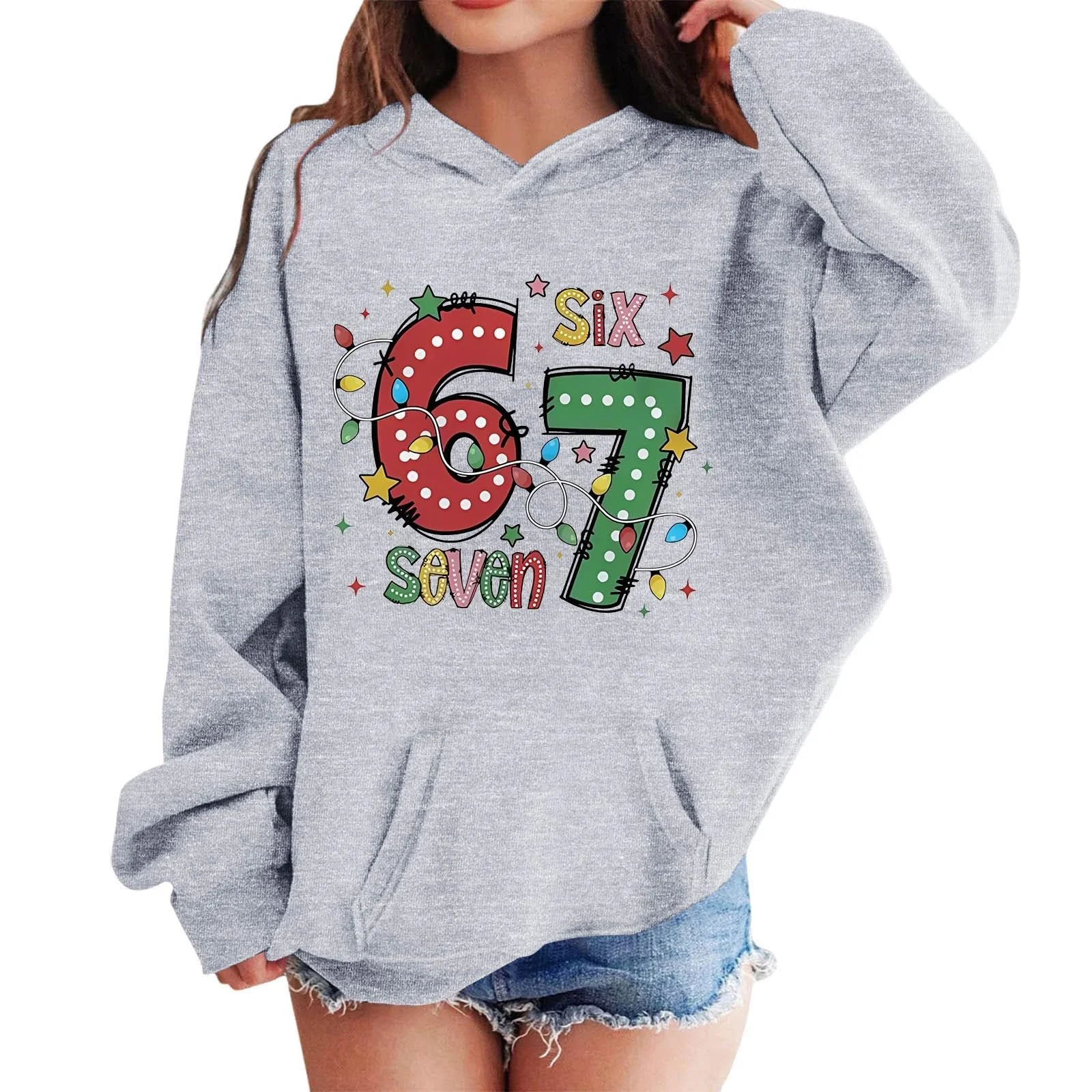 Худи 67 Prints Серия Soft Winter Цветной блок, фото №2