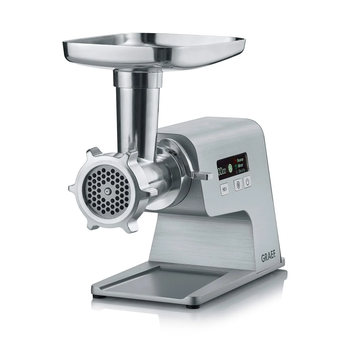 Мясорубка GRAEF Multiwolf FW500 2500 W серебристая, фото №1 Мясорубка GRAEF Multiwolf FW500 2500 W серебристая, фото №1