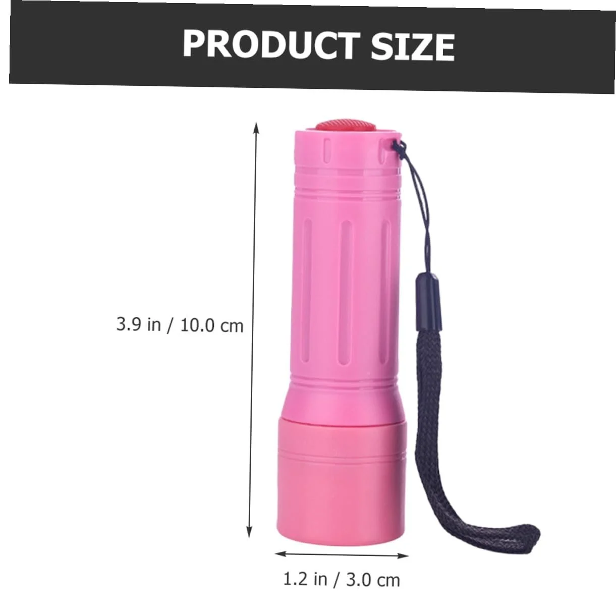 Міні LED ліхтарик з ручкою 12 шт. Компактний та ударостійкий для кемпінгу, походів, весільних подарунків. В комплекті шнурок. Різні кольори, фото №8