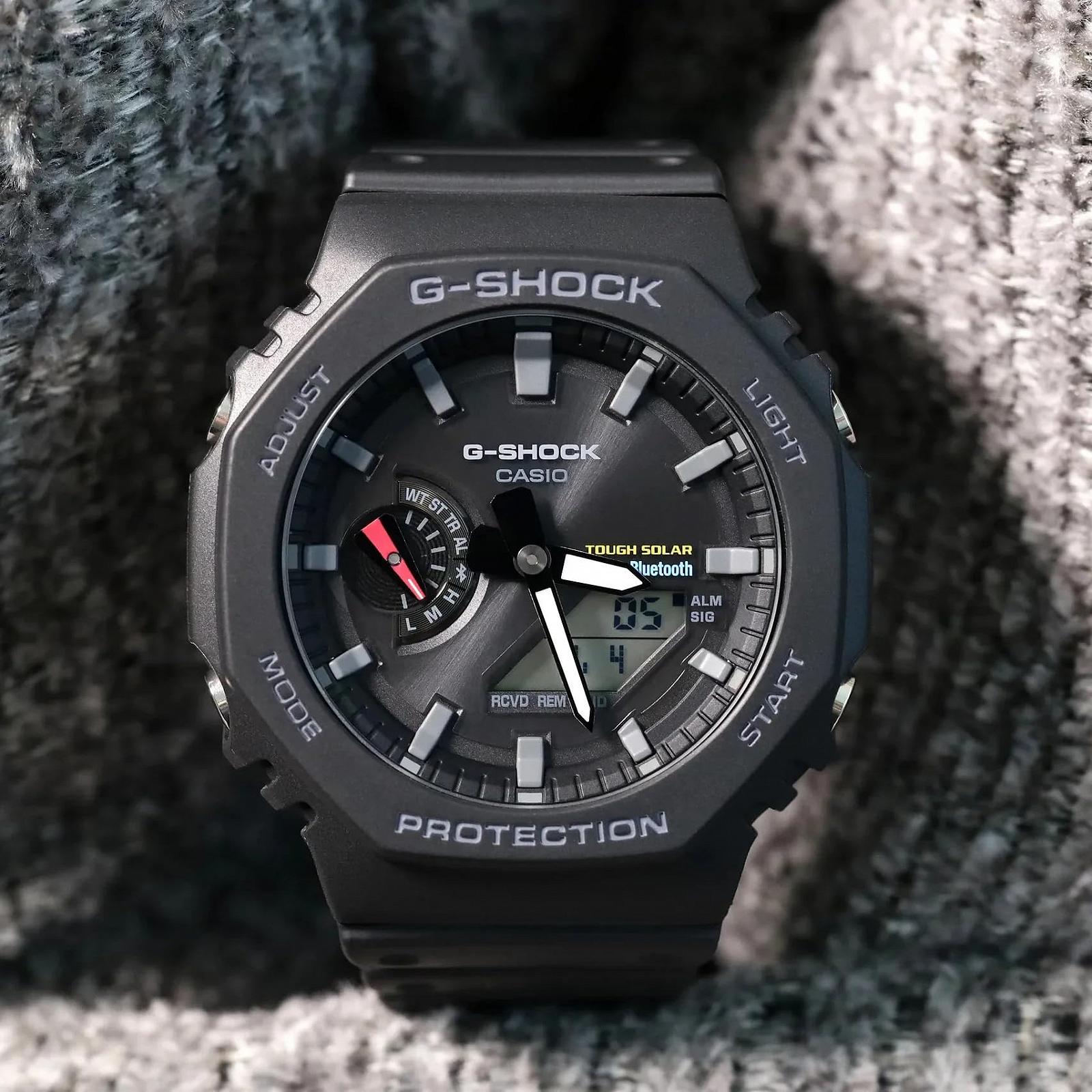 Годинник Casio G-Shock GA-B2100-1AER Quartz Analogue Чорний, фото №2 Годинник Casio G-Shock GA-B2100-1AER Quartz Analogue Чорний, фото №2