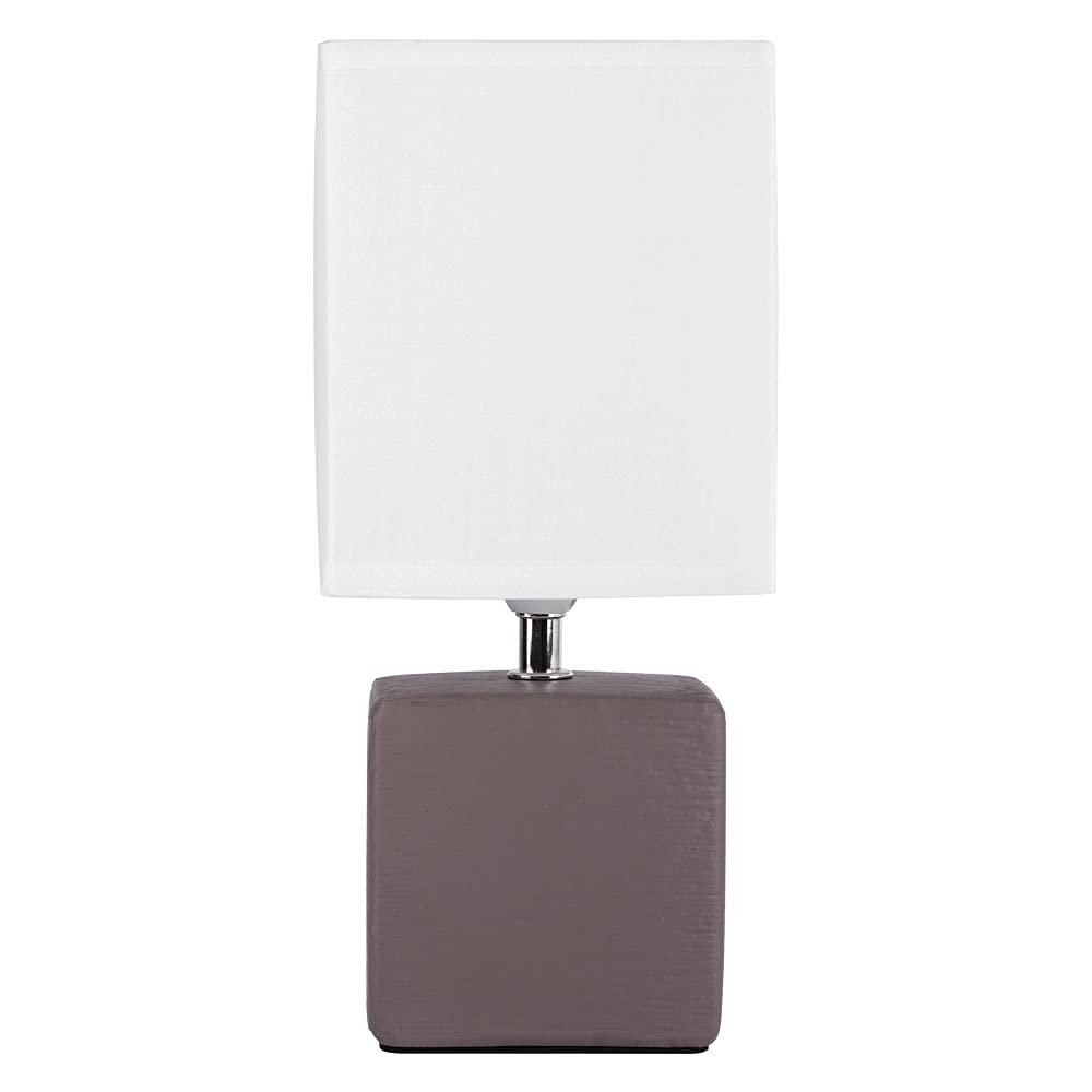 Настольные лампы GLOBO Набор из 2 шт. Ceramic 13 x 11 x 29 см Коричневый/Белый, фото №5